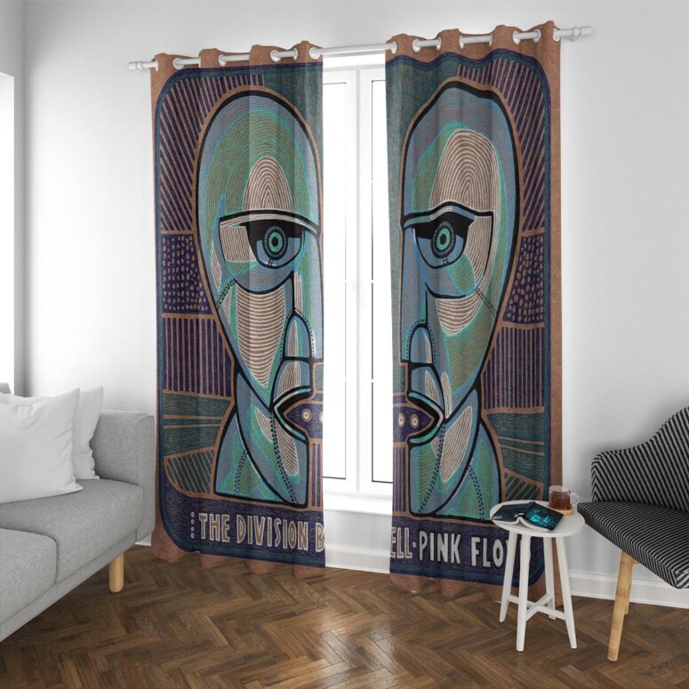 Pink Floyd Window Curtains - The Division Bell Pink Floyd