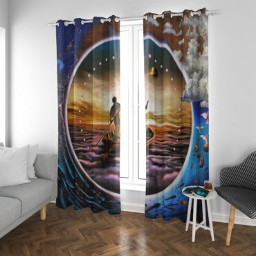 Pink Floyd Window Curtains - The Endless River