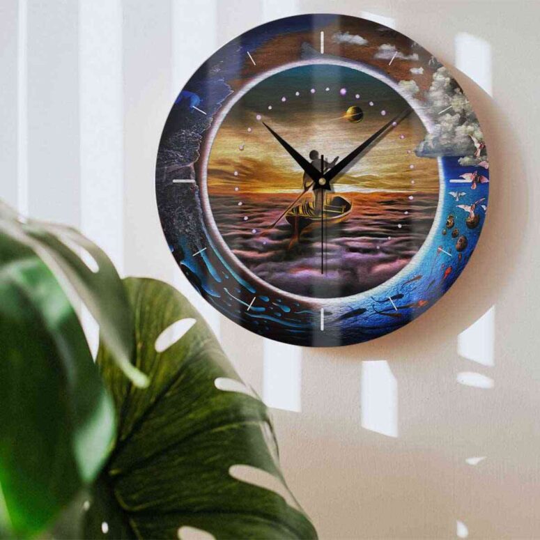 Pink Floyd Wooden Clock - The Endless River