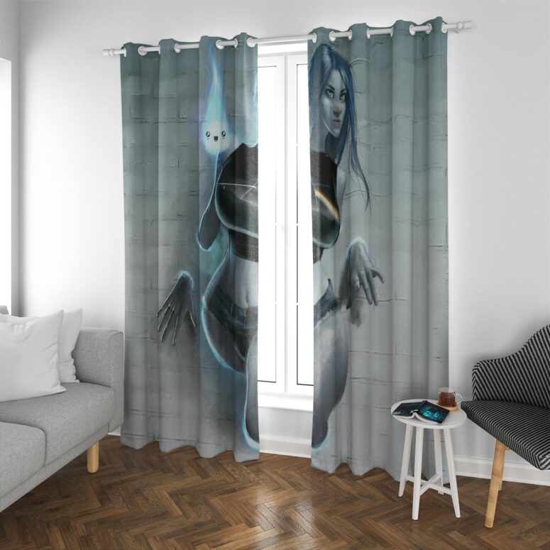 Pink Floyd Window Curtains - The Ghost Girl Pink Floyd fan Pink Floyd Window Curtains - The Ghost Girl Pink Floyd fan