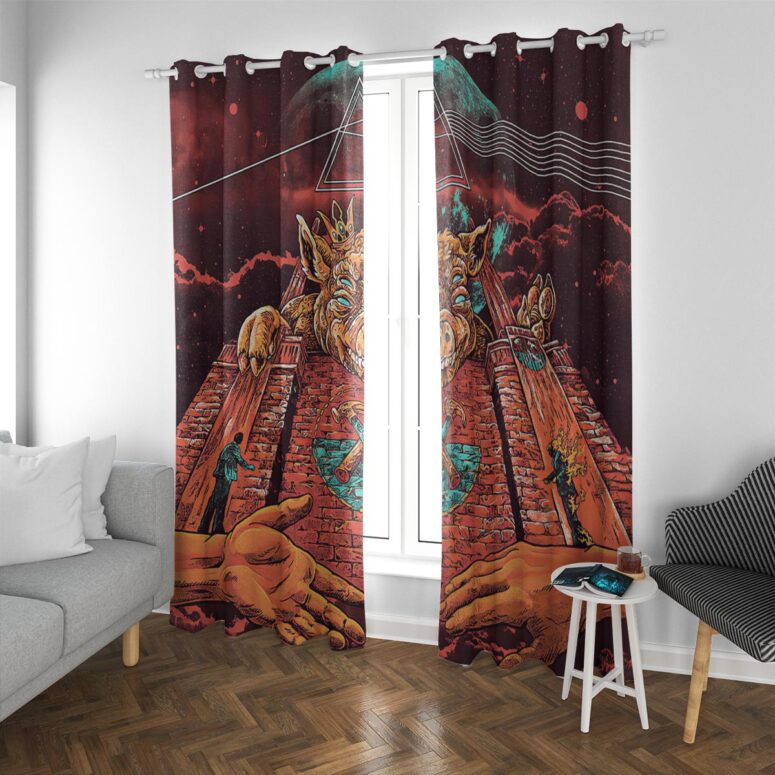 Pink Floyd Window Curtains - US x Them American Tour