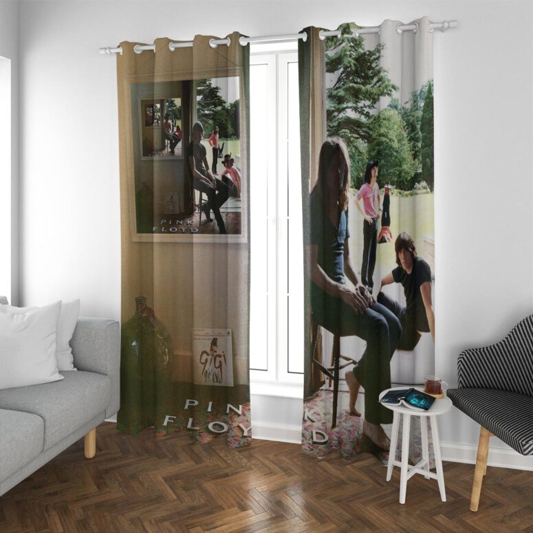 Pink Floyd Window Curtains - Ummagumma Album Cover 1969 Pink Floyd Window Curtains - Ummagumma Album Cover 1969