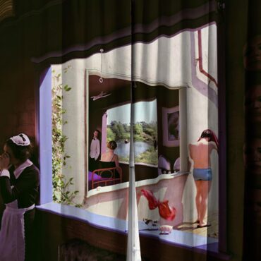 Echoes I Compilation Album Art 2001 Pink Floyd Window Curtains