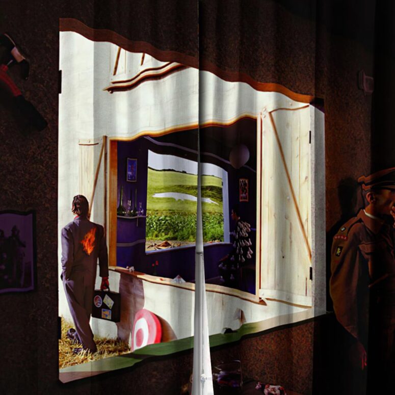 Pink Floyd Window Curtains - Echoes II Compilation Album Art 2001