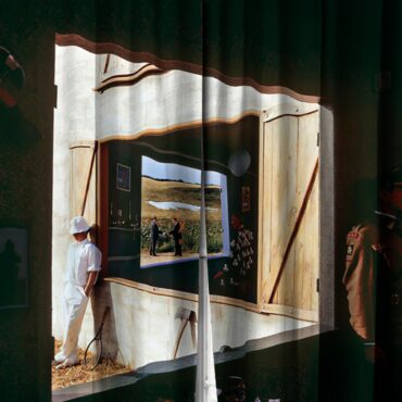 Pink Floyd Window Curtains - Echoes III Compilation Album Art 2001