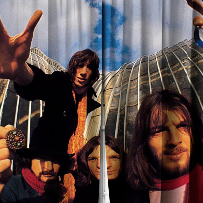 Pink Floyd Window Curtains - Fish Eye Photo