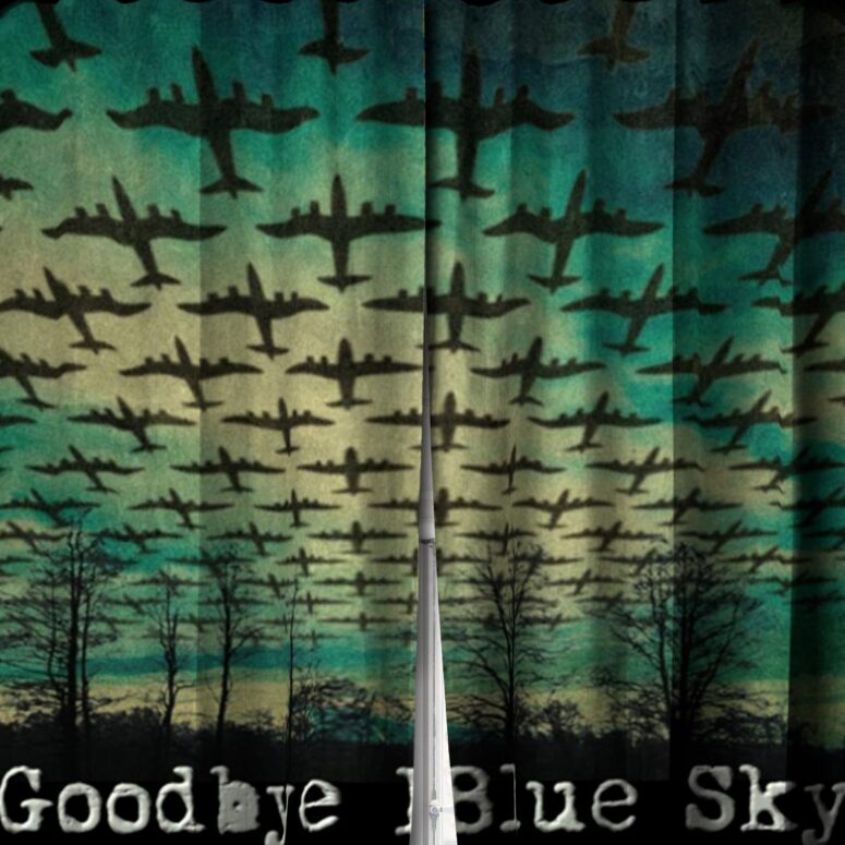 Pink Floyd Window Curtains - Goodbye Blue Sky