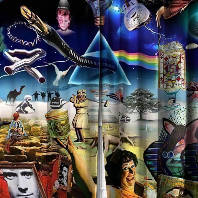 Pink Floyd Window Curtains - Music is always by your side