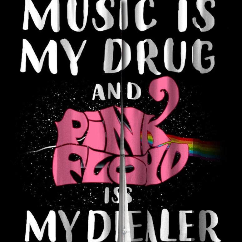 Pink Floyd Window Curtains - Music is my drug and PinkFloyd is my dealer Pink Floyd Window Curtains - Music is my drug and PinkFloyd is my dealer
