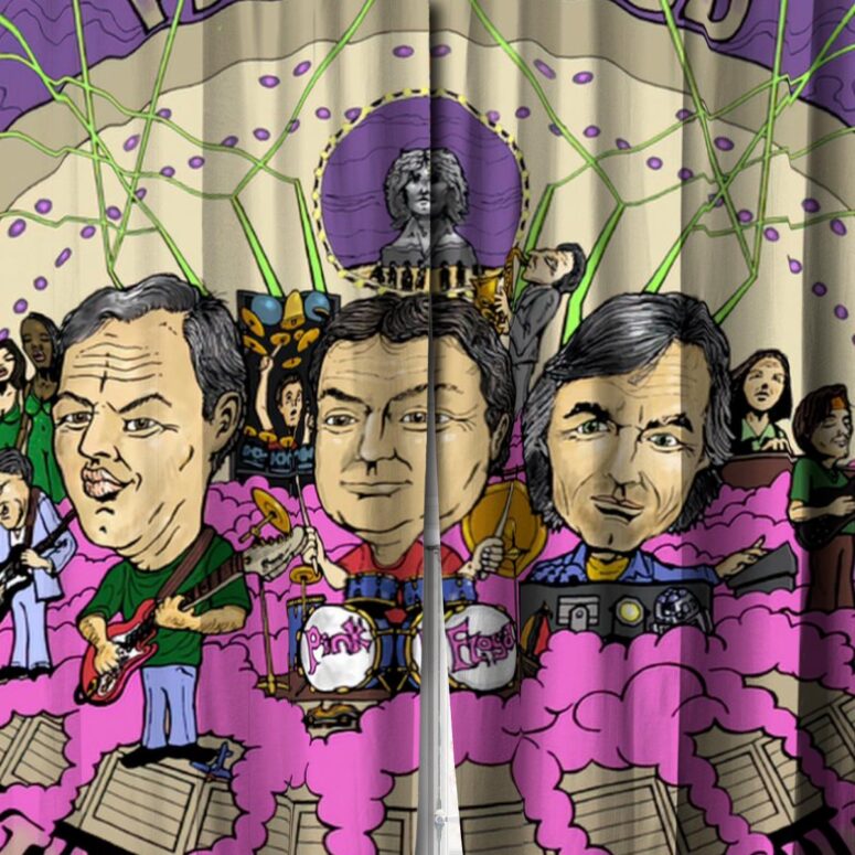 Pink Floyd Window Curtains - The Divison Bell October 94
