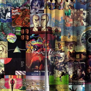 Pink Floyd Window Curtains - Albums Collage