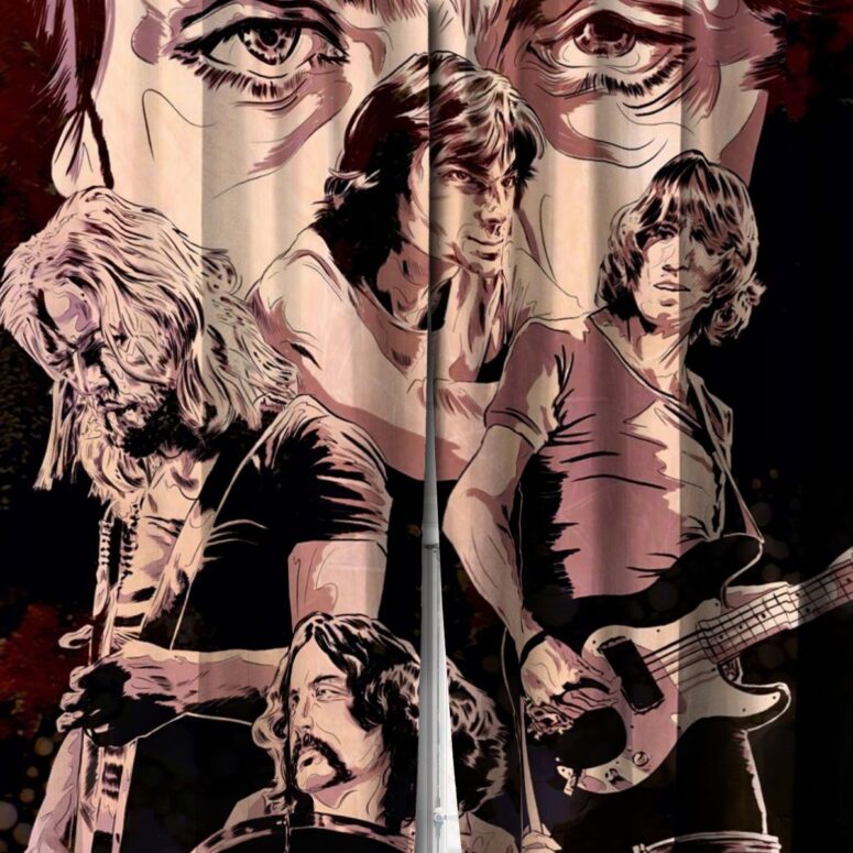 Pink Floyd Window Curtains - The Legend Of Rock