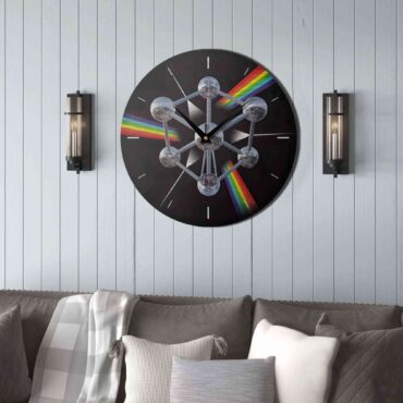 Pink Floyd Wooden Clock - Live In Brussels