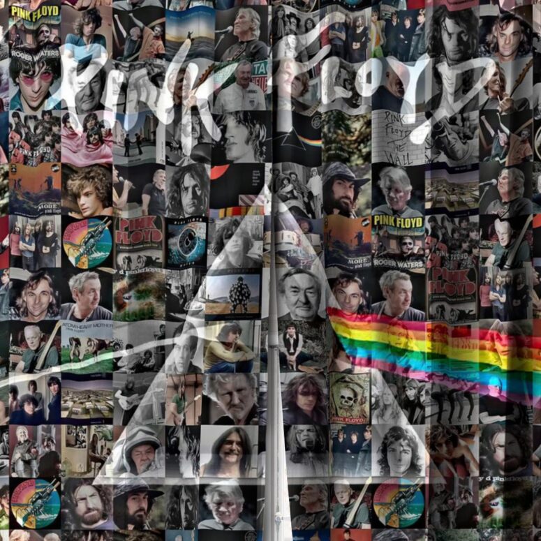 Pink Floyd Window Curtains - Photo Mosaic Print Art of All Things Pink Floyd Window Curtains - Photo Mosaic Print Art of All Things