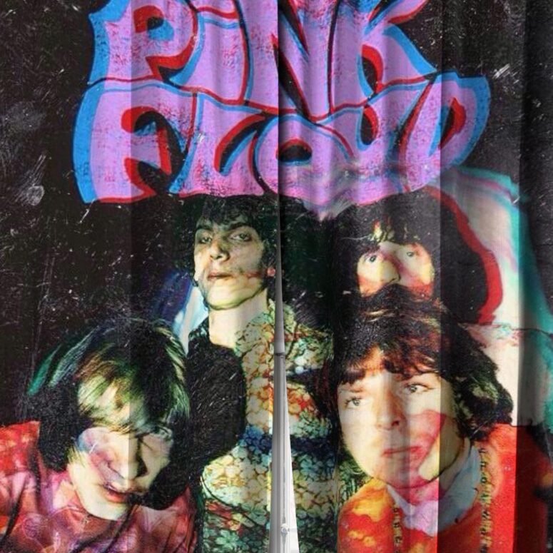 Pink Floyd Window Curtains - Psychedelic Art Pink Floyd Window Curtains - Psychedelic Art
