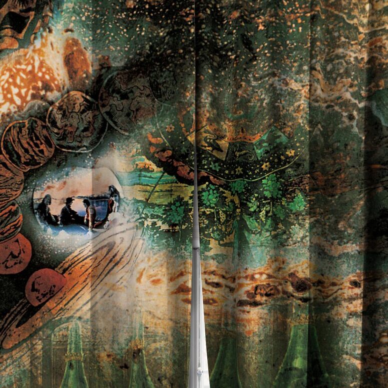 Pink Floyd Window Curtains - Saucerful Of Secrets Pink Floyd Window Curtains - Saucerful Of Secrets