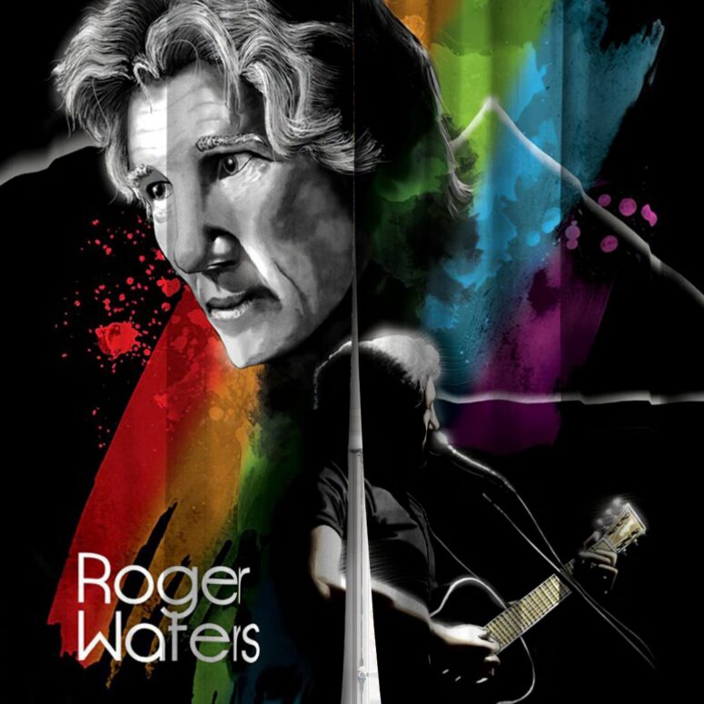 Pink Floyd Window Curtains - Roger Water Art