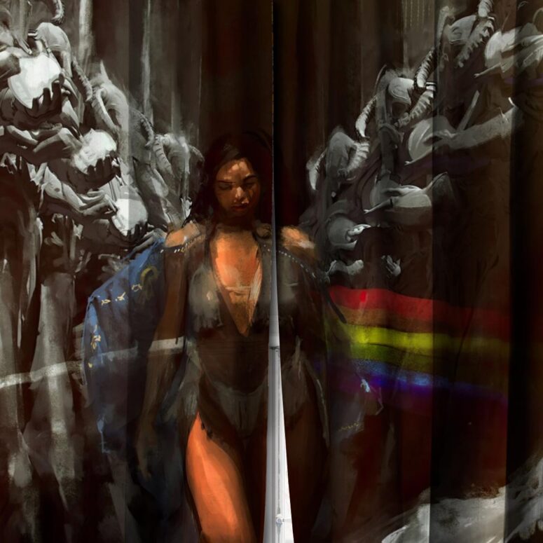 The Dark Side Of The Moon Lady Illustration Pink Floyd Window Curtains The Dark Side Of The Moon Lady Illustration Pink Floyd Window Curtains