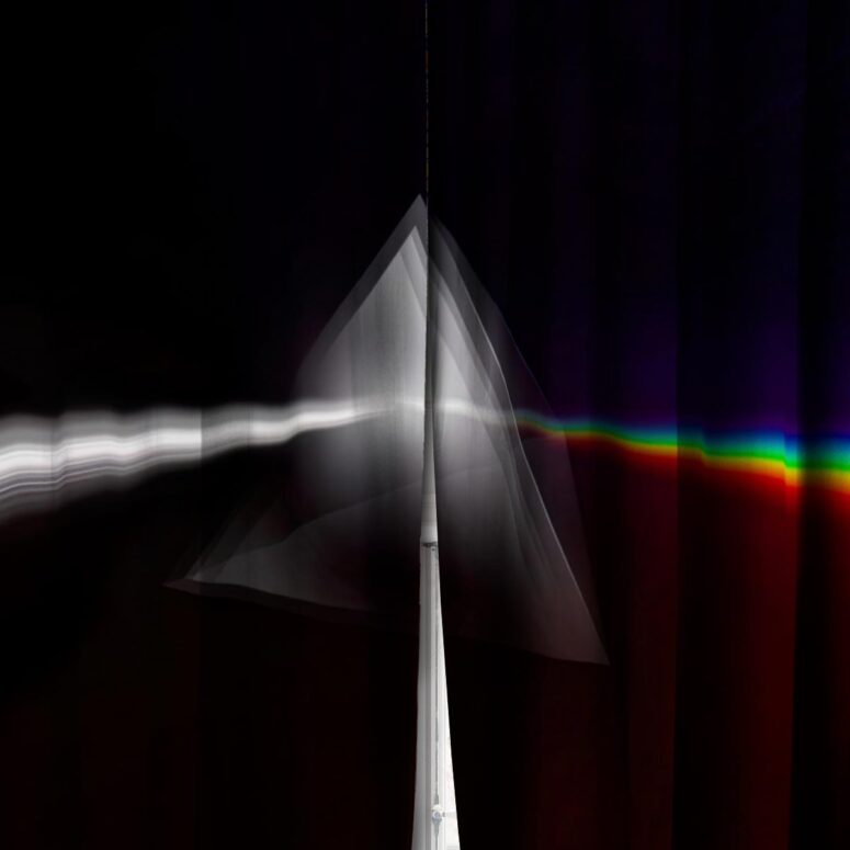 Pink Floyd Window Curtains - The Dark Side of The Moon Digital Painting Pink Floyd Window Curtains - The Dark Side of The Moon Digital Painting