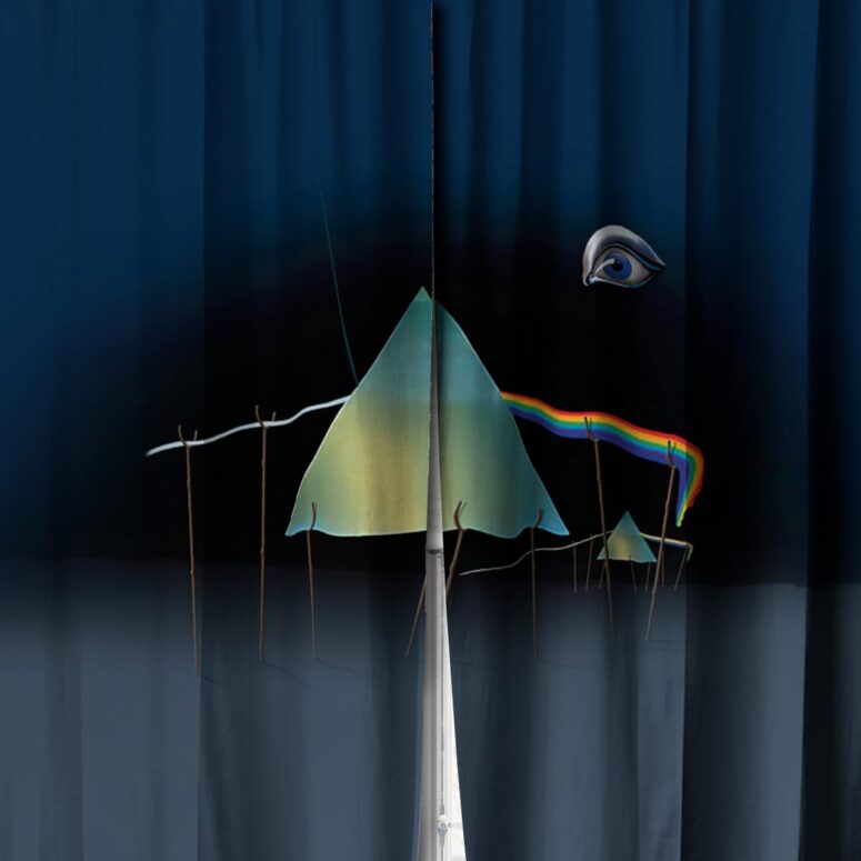Pink Floyd Window Curtains - The Dark Side of the Moon Storm Studio Pink Floyd Window Curtains - The Dark Side of the Moon Storm Studio