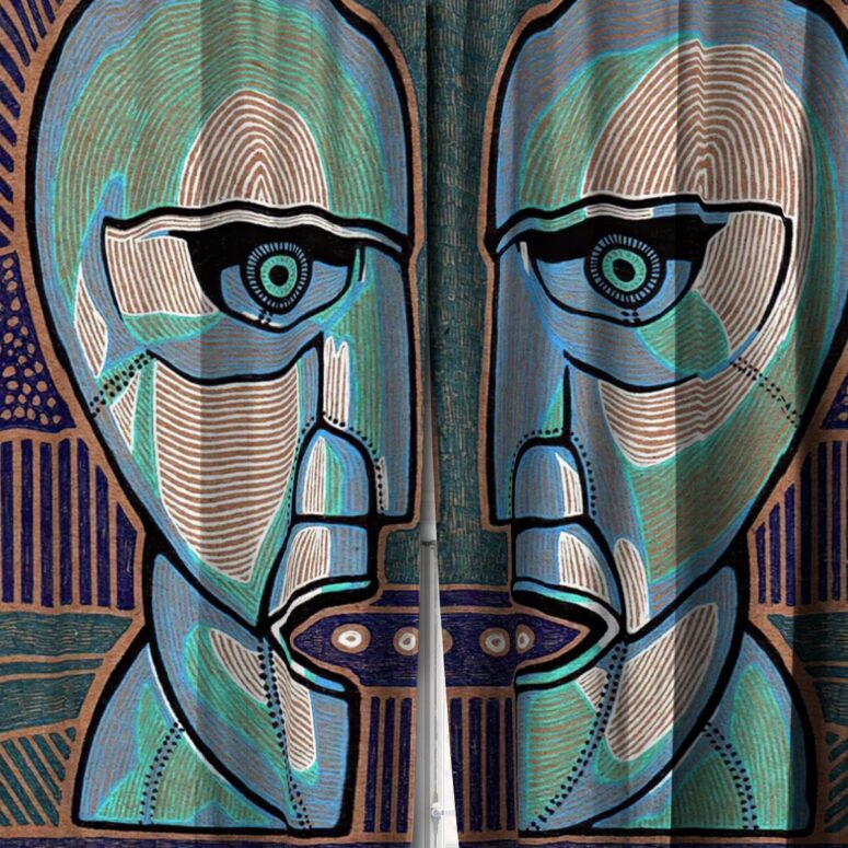 Pink Floyd Window Curtains - The Division Bell Pink Floyd
