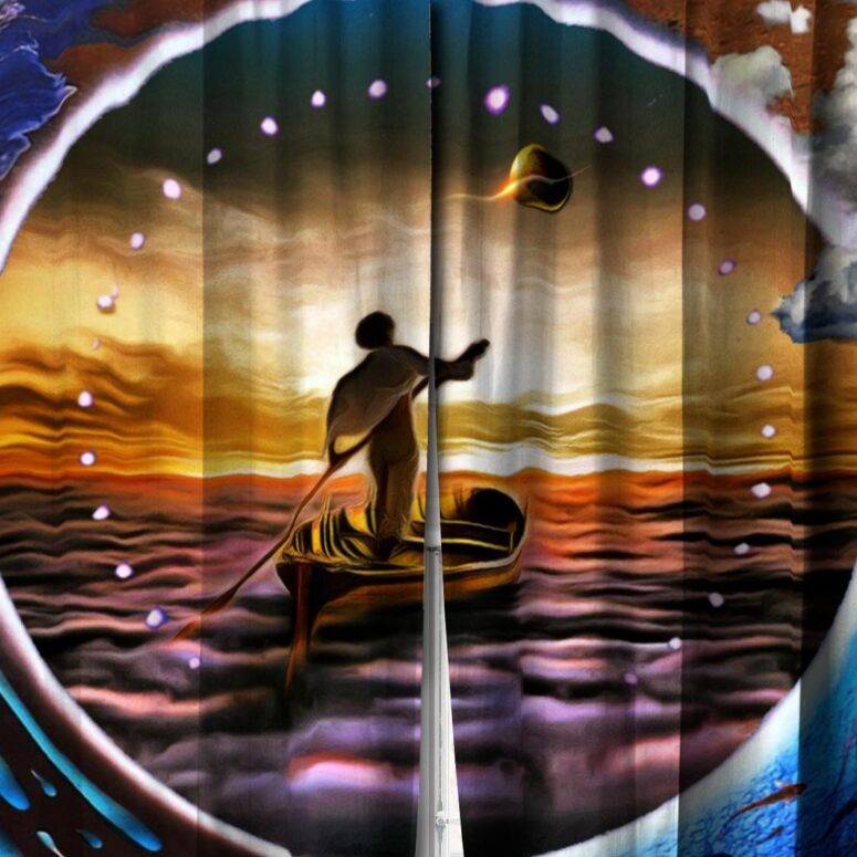 Pink Floyd Window Curtains - The Endless River