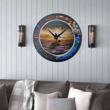 Pink Floyd Wooden Clock - The Endless River