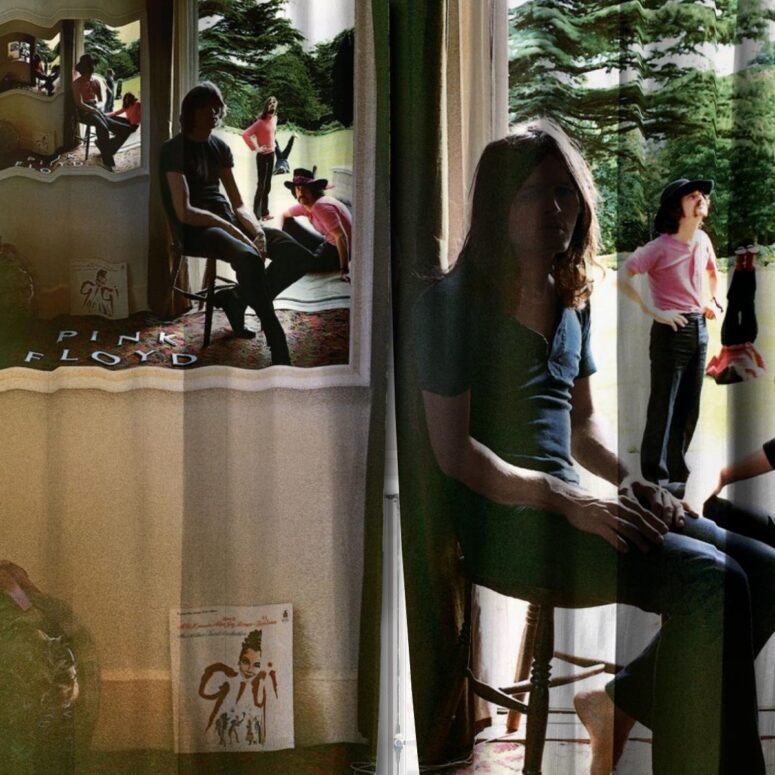 Pink Floyd Window Curtains - Ummagumma Album Cover 1969 Pink Floyd Window Curtains - Ummagumma Album Cover 1969