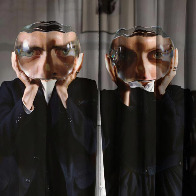 Pink Floyd Window Curtains - Wish You Were Here Live Fishbowls Album Cover 1995