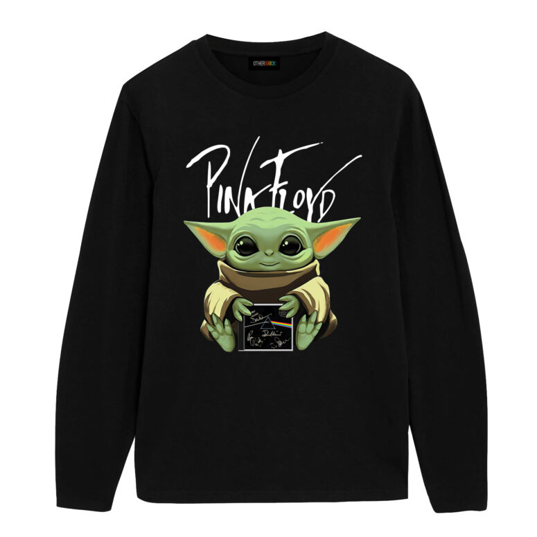 Baby Yoda Hugs Pink Floyd Album Star Wars Shirt Baby Yoda Hugs Pink Floyd Album Star Wars Shirt