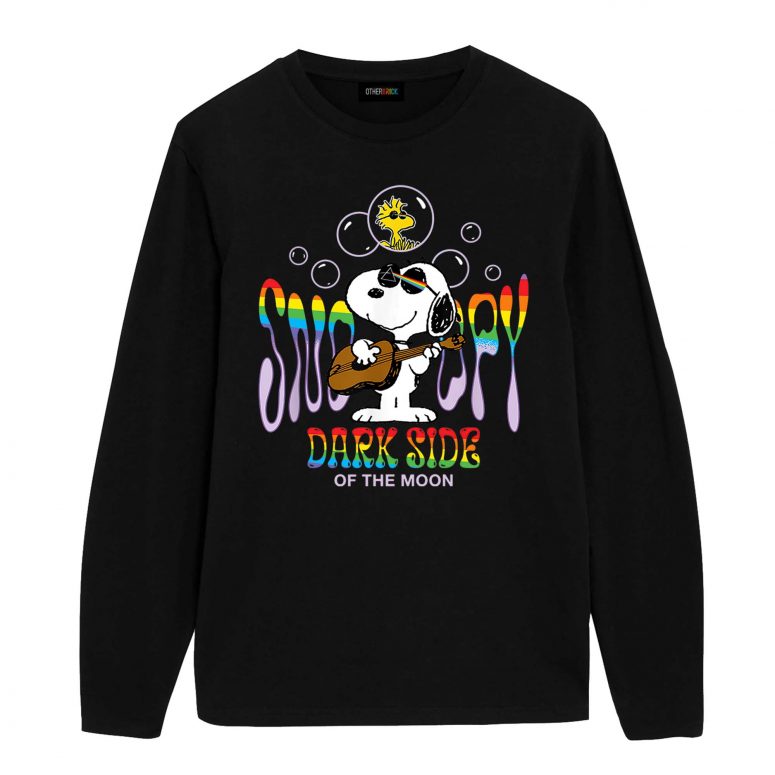 Joe Cool Snoopy Side Of The Moon Pink Floyd Shirt