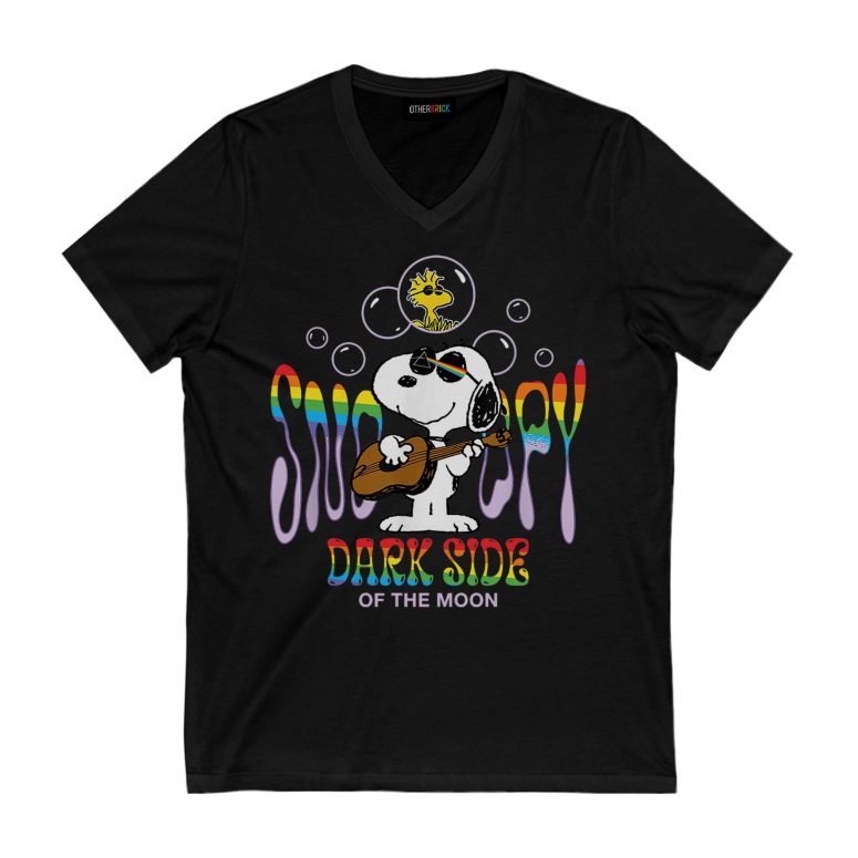 Joe Cool Snoopy Side Of The Moon Pink Floyd Shirt