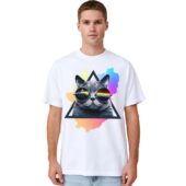 Lucifer Sam Meow Watching Pink Floyd Shirt Front Man Shirt White - OtherBrick