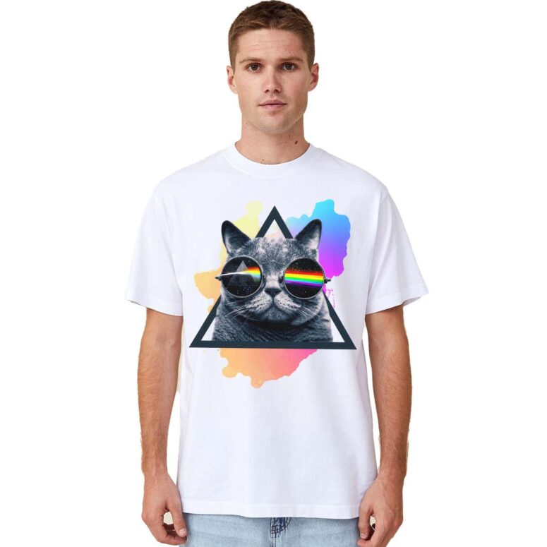 Lucifer Sam Meow Watching Pink Floyd Shirt