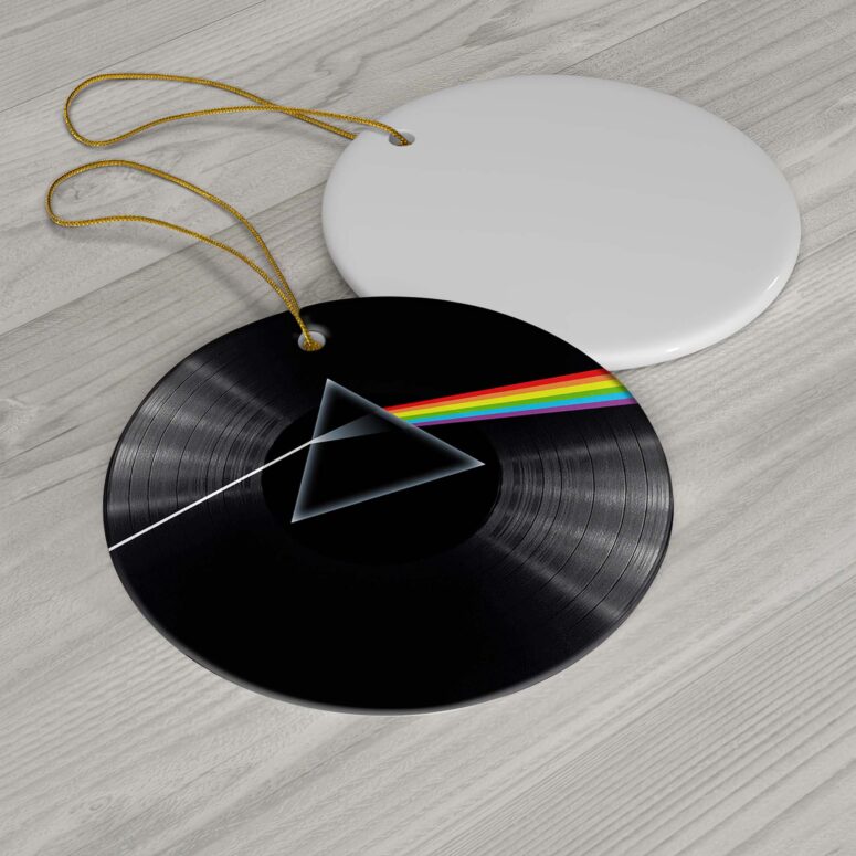 Dark Side Of The Moon - Pink Floyd Ceramic Ornament Dark Side Of The Moon - Pink Floyd Ceramic Ornament