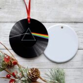 Dark Side Of The Moon Pink Floyd Ceramic Ornament4 - OtherBrick