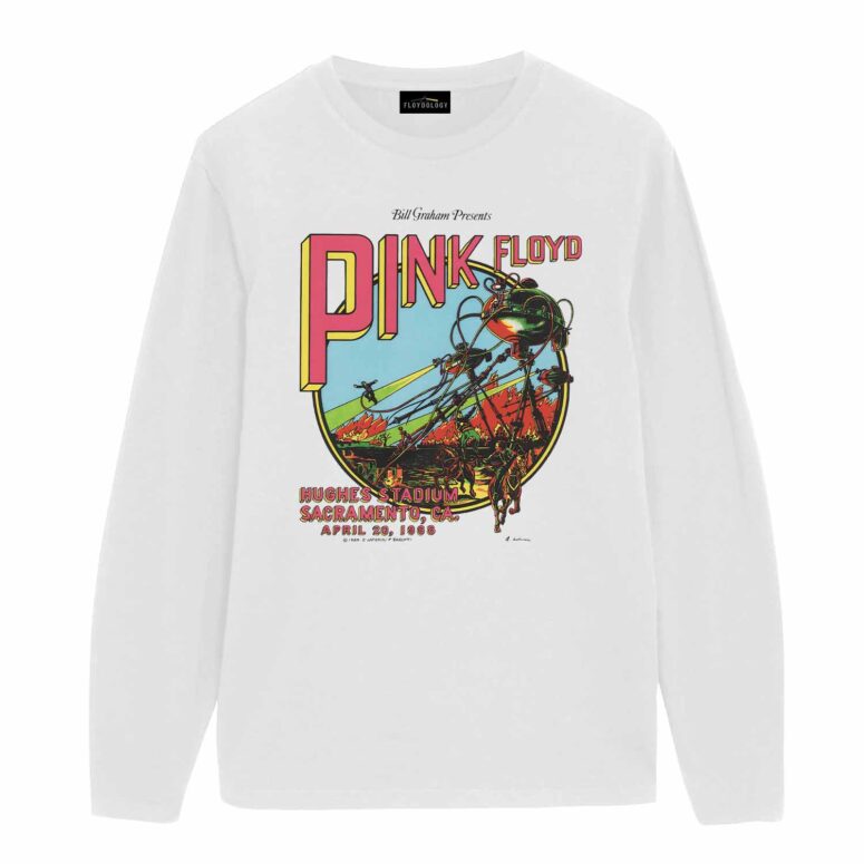 Hughes Stadium Sacramento Concert Vintage Pink Floyd Shirt