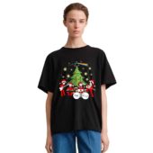Pink Floyd Band Merry Christmas Tree Front Shirt Woman Black - OtherBrick