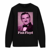 Pink Floyd The Barber Active Front Longsleeve Black - OtherBrick