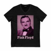 Pink Floyd The Barber Active Front Vneck Black - OtherBrick