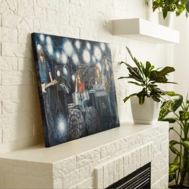 Magic at Pompeii Pink Floyd Poster Pink Floyd Canvas
