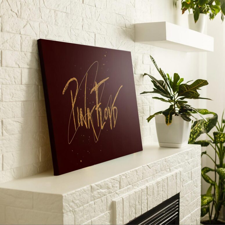 Pink Floyd London British Poster Canvas Pink Floyd London British Poster Canvas