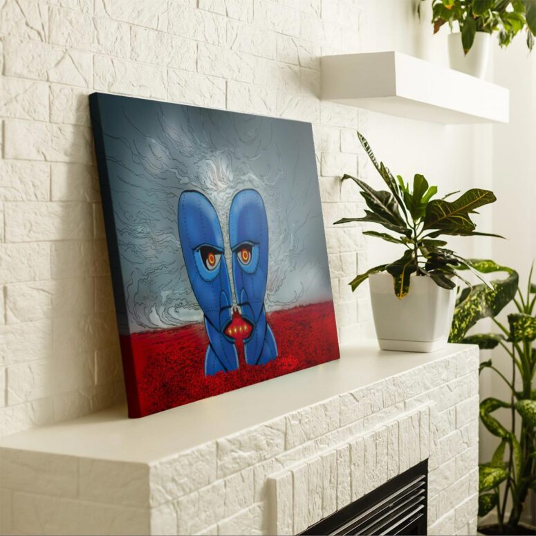 Pink Floyd Roses Division Bell Poster Canvas