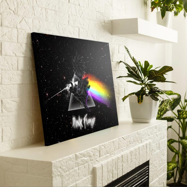 Raven Pink Floyd Tribute Poster Canvas Raven Pink Floyd Tribute Poster Canvas