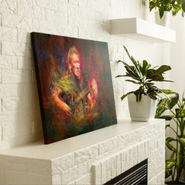 Roger Waters Digital Painting Pink Floyd Poster Pink Floyd Canvas Roger Waters Digital Painting Pink Floyd Poster Pink Floyd Canvas