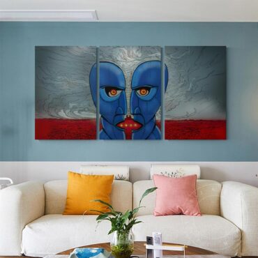 Pink Floyd Roses Division Bell Poster Canvas Pink Floyd Roses Division Bell Poster Canvas