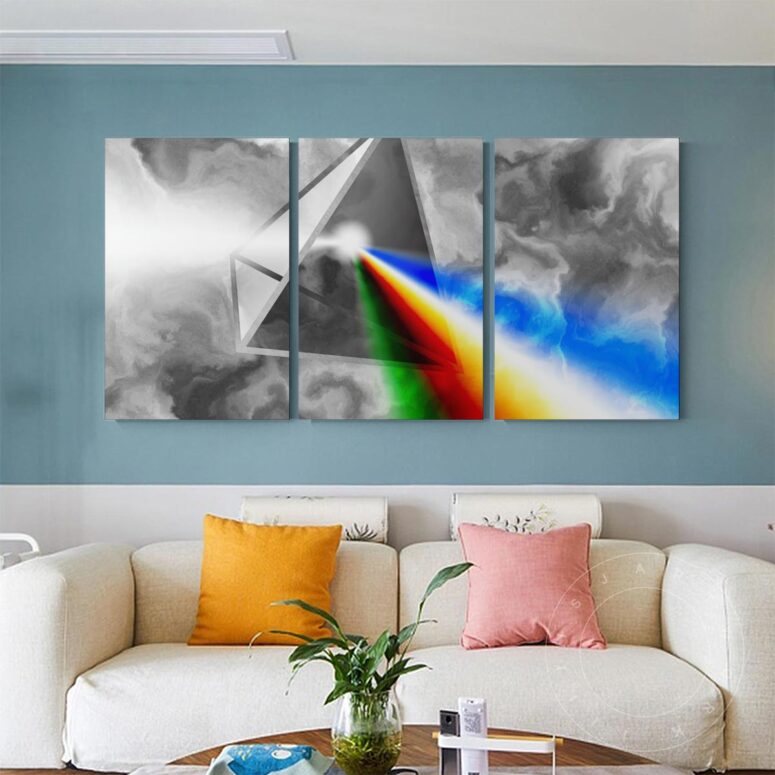 Prismatica Pink Floyd Poster Pink Floyd Canvas Prismatica Pink Floyd Poster Pink Floyd Canvas