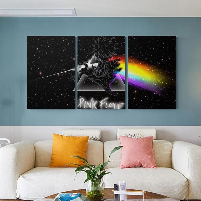 Raven Pink Floyd Tribute Poster Canvas Raven Pink Floyd Tribute Poster Canvas