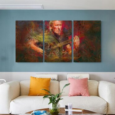 Roger Waters Digital Painting Pink Floyd Poster Pink Floyd Canvas