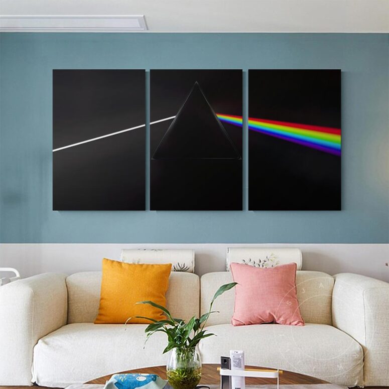 The Dark Side of the Moon Illustrator Pink Floyd Poster Pink Floyd Canvas The Dark Side of the Moon Illustrator Pink Floyd Poster Pink Floyd Canvas